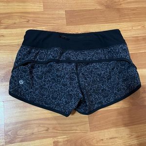 Lululemon speed shorts